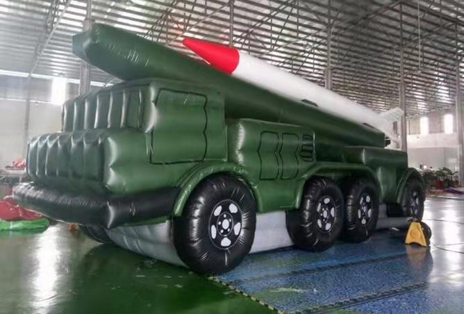 勐海充气仿真导弹运输车